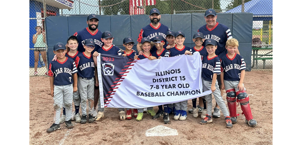 8U 2023 District 15 Champions!