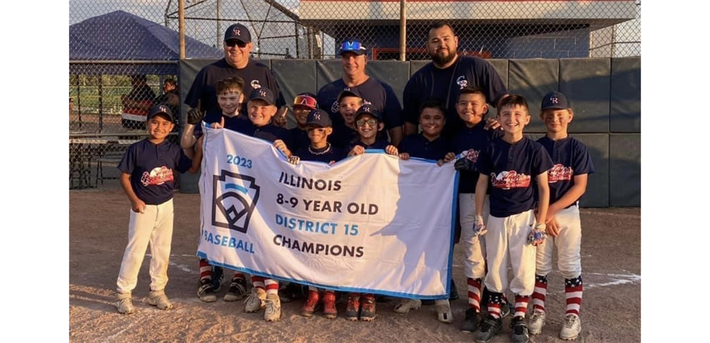 9U 2023 District 15 Champions!