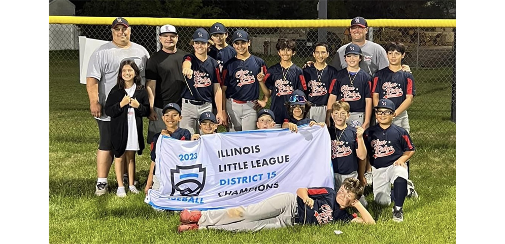 12U 2023 District 15 Champions!