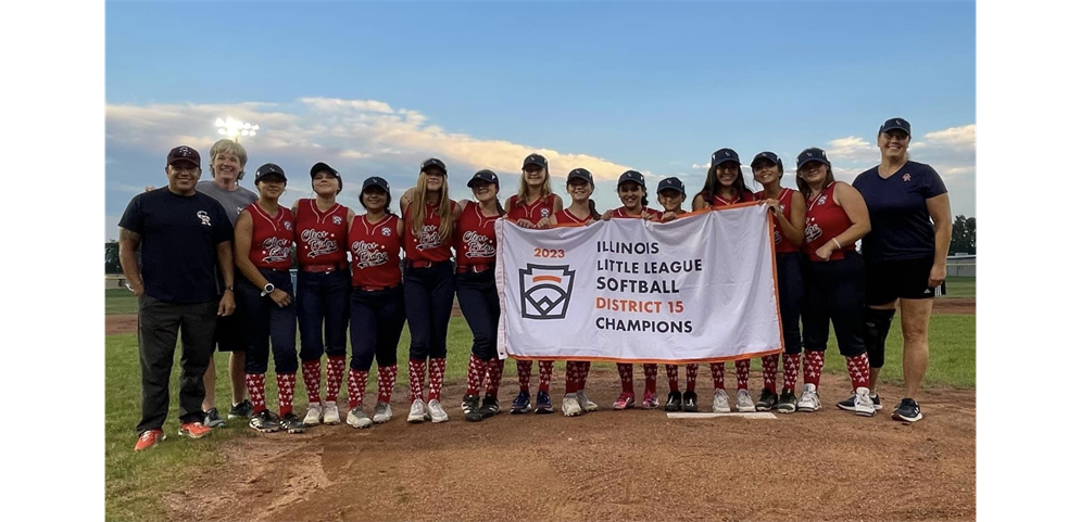 12U 2023 District 15 Champions!